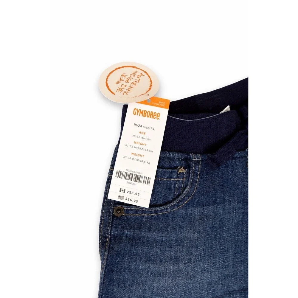 NEW NWT Baby Toddler Gymboree Boys  Size 18-24 Months Shorts Clothes Jeans Blue